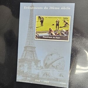 4 different 2@$15 jF Kennedy stamps